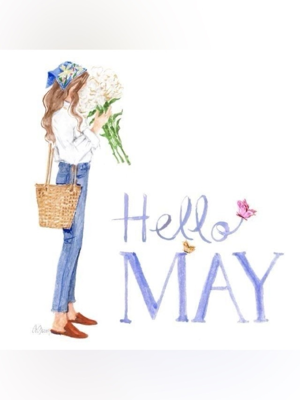 Hello May. 🌷💖